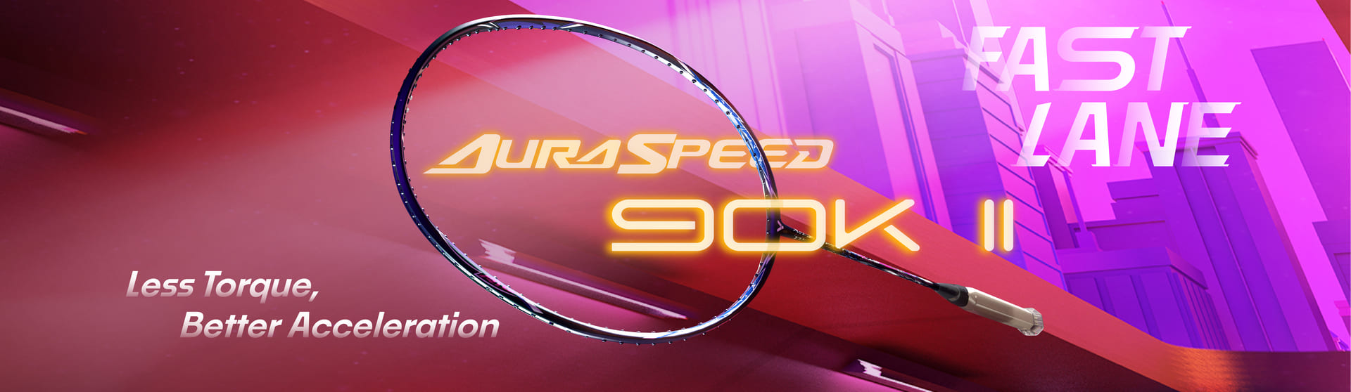 Victor AuraSpeed 90K II B (ARS-90K2) Black Badminton Racket