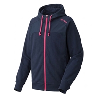 Yonex Jacket 51014EX Full-Zip Hoodie - Navy Blue Yonex Jacket 51014EX Full-Zip Hoodie - Navy Blue