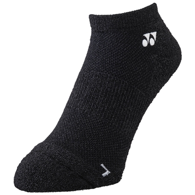 Yonex 19201EX Sport Low Cut Japanese Paper Socks Black (Made in Japan)