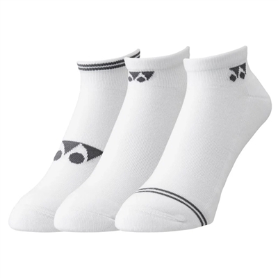 Yonex 19218 3-Pack Sport Low-Cut Socks