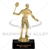 Badminton Trophy Award Male Figurine