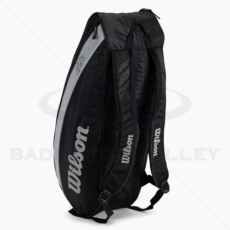 Wilson RF Team 6 Black Racket Bag (WR8005701)