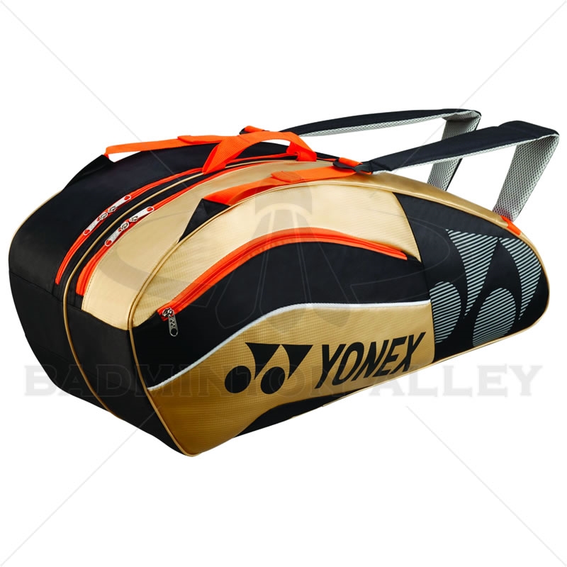 Amazon.com : YONEX Pro Racquet Tennis Bag (6 Pack) Scarlet : Sports &  Outdoors