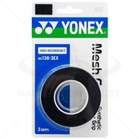 Yonex Mesh Grap (AC138-3EX-Black) Badminton Tennis Overgrip