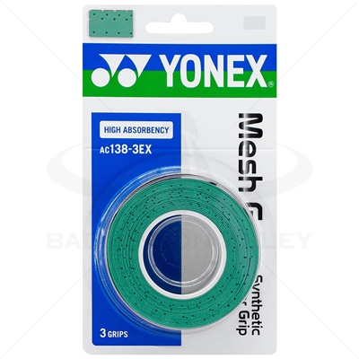 Yonex Mesh Grap (AC138-3EX-Green) Badminton Tennis Overgrip