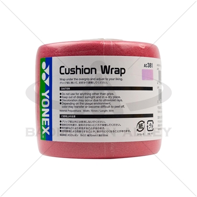 Yonex AC-381 (AC381) Cushion Wrap Grip RED