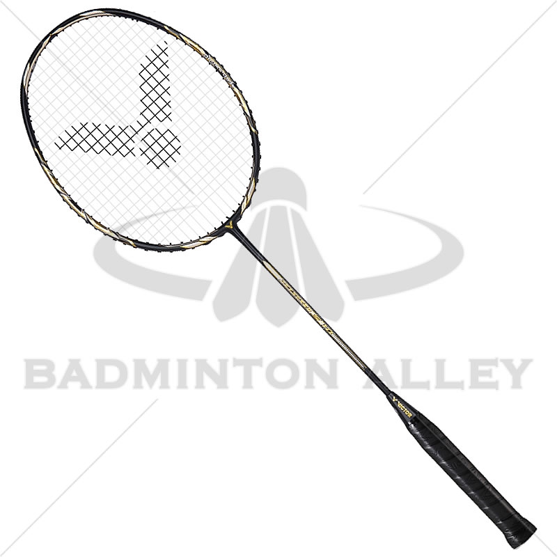 Victor JetSpeed S 10 C (JS10C) Gold Black Badminton Racket