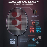 Yonex Duora 8XP (Duo8XP-3UG5) Aqua Night Black Badminton Racket Yonex Duora 8XP (Duo8XP-3UG5) Aqua Night Black Badminton Racket