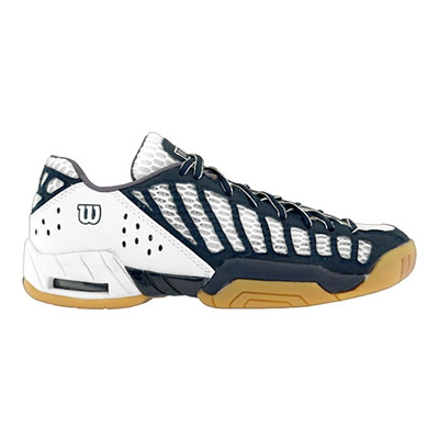 Wilson EM6 Men Badminton Shoes (White/Navy)