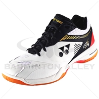 Yonex SHB-65X2W Wide White Black Badminton Shoes Yonex SHB-65X2W Wide White Black Badminton Shoes