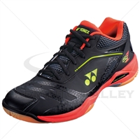 Yonex SHB-65ZM Black Bright Red Badminton Shoes Yonex SHB-65ZM Black Bright Red Badminton Shoes