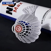Victor New CarboSonic MAX (NCS-MAX) Synthetic Carbon Fiber Feather Shuttlecock Victor New CarboSonic MAX (NCS-MAX) Synthetic Carbon Fiber Feather Shuttlecock