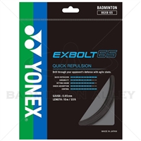 Yonex Exbolt 65 (BGXB65) Badminton String BLACK 10m/33ft