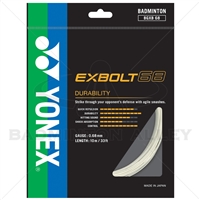 Yonex Exbolt 68 (BGXB68) Badminton String White 10m/33ft